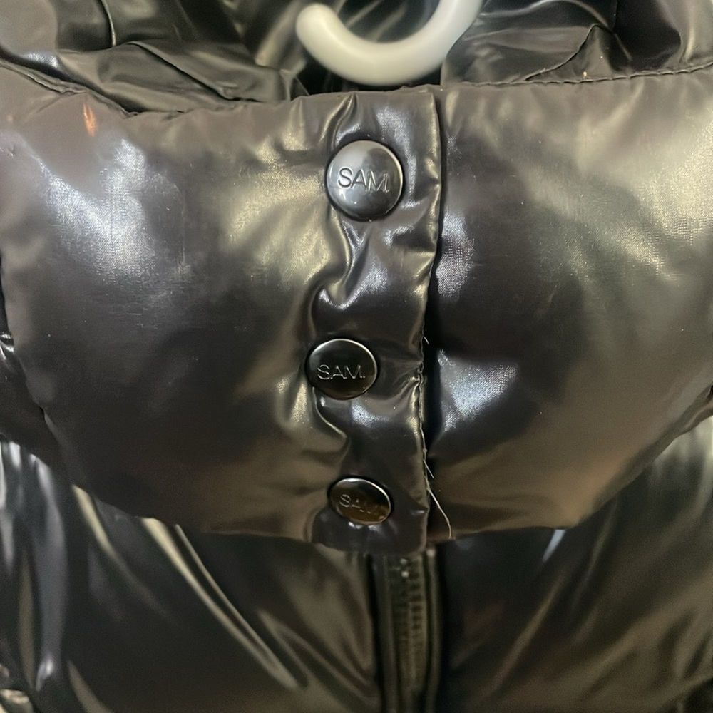 Sam Girls Black Soho Coat - Picture 10 of 17